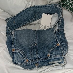 ZARA denim bag